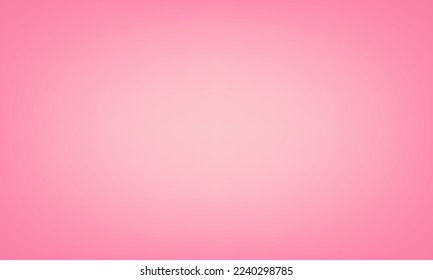 Pink background. Space for displaying products. Abstract color vector banner. Vector illustration.