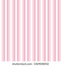 Pink Background With Stripe Pattern. Vertical Lines Illustration - Vector