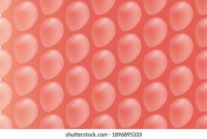 Pink background with transparent drops for use in web design