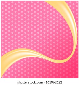 Pink  background Vector Illustration
