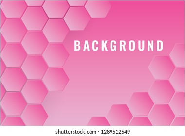 Pink background vector illustration lighting effect graphic for text and message board design infographic