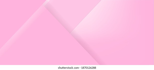 Pink background vector overlap layer on Bright color space for background design