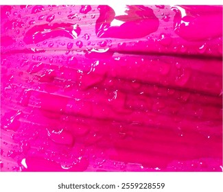 Pink background with water drops