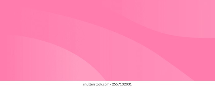 A pink background with wavy or curved lines that creates a soft and gentle feel. This pattern can be used as a background in graphic design, social media platforms or even as a website decoration.