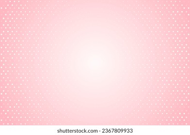 Pink background with white dots