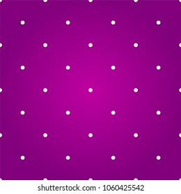 Pink background with white dots. Pop art style.