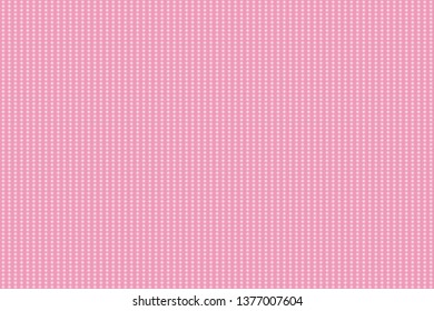 Pink background with white dots. Texture for banner, cover. Vector drawing.