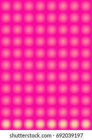 Pink background with yellow blurry dots