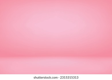 Fondo rosa, Hermosa pared rosa con espacio para texto, fondo de habitación rosada, fondo de estudio de pared de textura color rosado, uso para presentación de productos de naturaleza cosmética para la venta en línea.