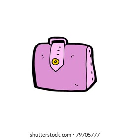 pink bag cartoon