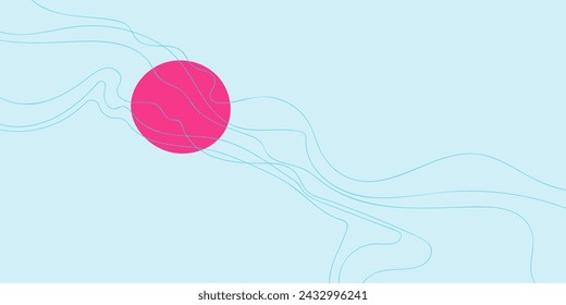 Pink Ball Soaring Through Air