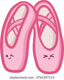 Pink Ballet Dance Shoes Hobbies