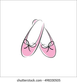 Pink Ballet shoes