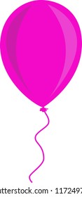 Pink balloon