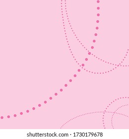 pink balls on a light background