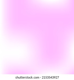 Pink Barbie Soft Empty Fashion Gradient Background. Watercolor Light Liquid Minimal Gradient Mesh. Smooth White Vibrant Trendy Blurred Texture. Color Bright Digital Pastel Vector Blurry Wallpaper.