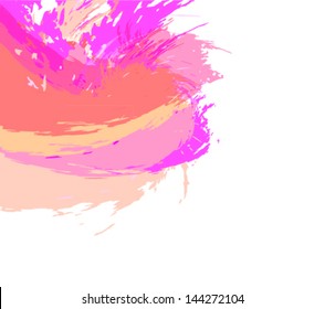 pink beauty artistic paint background