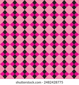 pink, beige and black seamless background.Abstract Geometric Seamless Ornament pattern