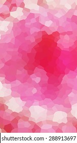Pink beige crimson triangular polygon pattern background
