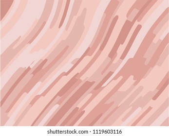 Pink and beige sloping strips. Abstract geometric background with flat lines. Dynamic, motion style for banners, advertising, websites.