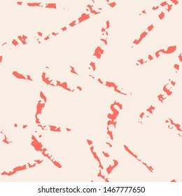 Pink and Beige tie dye seamless pattern.  Shibori seamless print. Watercolor hand drawn batik.  Handmade watercolour shirt tie dye pattern. Japan traditional tile. Pink and White shibori.