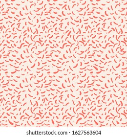 Pink and Beige tie dye seamless pattern.  Shibori seamless print. Watercolor hand drawn batik.  Handmade watercolour shirt tie dye pattern. Japan traditional tile. Terracotta and Beige shibori.