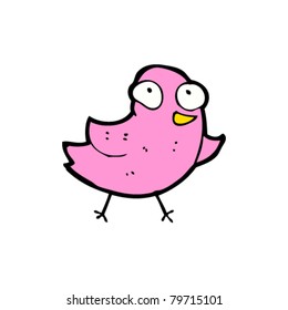 Pink Bird Cartoon Stock Vector (Royalty Free) 79715101 | Shutterstock