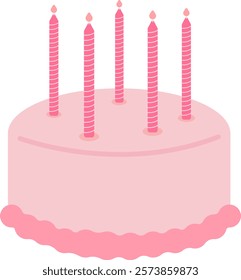 pink birthday event anniversary event cake