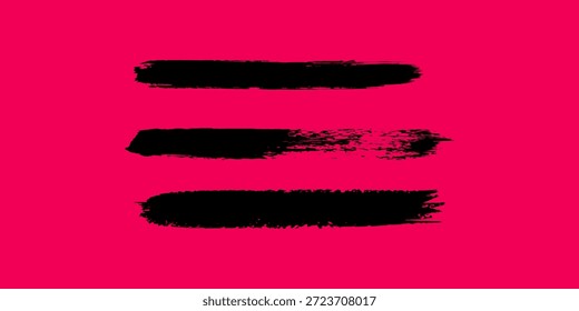 Fondo abstracto grunge rosa y negro. Splash grunge trazo textura de moda. Ilustración vectorial

