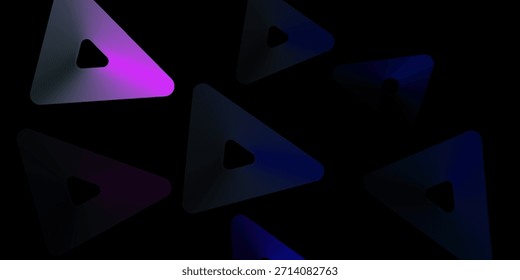 Pink and black abstract. The template can be used as a wallpaper or background