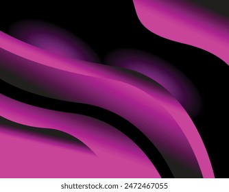 Diseño de fondo degradado con combinación de colores rosa y negro. Diseño de fondo de degradado de tipo liner liso de combinación de color rosa y negro.
