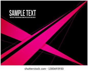 pink and black geometric background