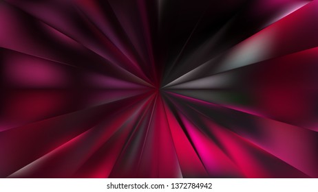 Pink and Black Radial Burst Background