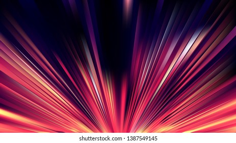 Pink and Black Radial Stripes Background