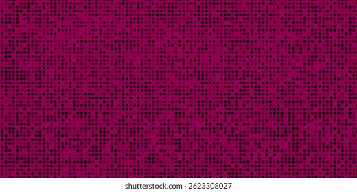 pink and black seamless polka dot pattern vector