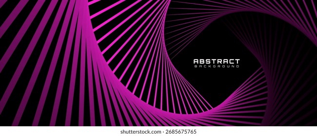 Cor-de-rosa preto techno abstrato fundo sobrepor camada no espaço escuro com linhas de losango efeito decoração. Elemento de design gráfico moderno listras conceito de estilo para web, arte, folheto, cartão ou capa de brochura