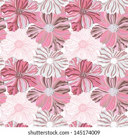pink blossom flower background
