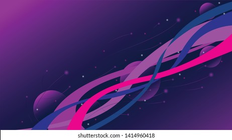 Pink and blue abstract background your desktop or website. 