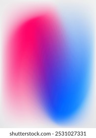 Fundo de curva abstrata rosa e azul. Design de sobreposição de gradiente para papel de parede digital, banner, superfície, página de aterrissagem, capa, cabeçalho, saudação, celebração, exibição, marketing, convite