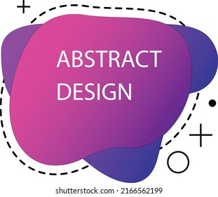PINK AND BLUE ABSTRACT FLAT DESIGN FOR WEB SALE PROMOTION