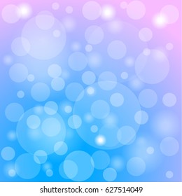 pink and blue bokeh