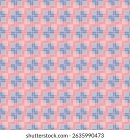 Patrón a cuadros rosa y azul, patrón de tela, papel de regalo, patrón transparente 
