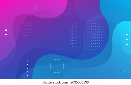 Fondo de color rosa y azul. Ilustración del vector