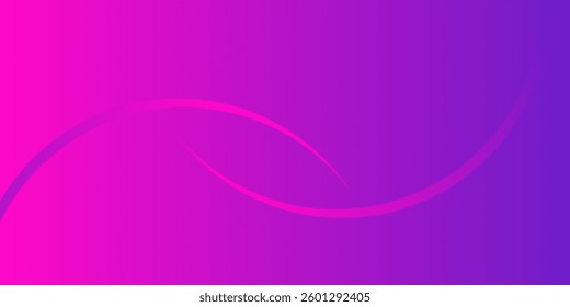 Pink and blue colour abstract gradient background with curve lines shape design background vector illustration.