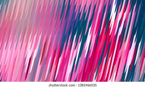 Pink and Blue Diagonal Lines and Stripes Background