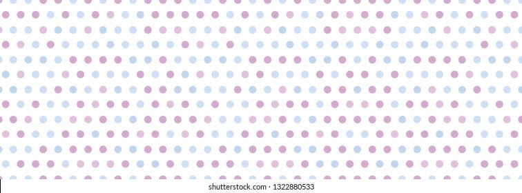 Pink and Blue Dots Background