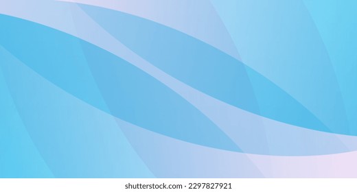 Pink and Blue Futuristic Abstract Gradient Texture - Transparent Overlaying Wavy Lines, Curves Pattern - Wide Scale Background Creative Design Template - Illustration in Freely Editable Vector Format