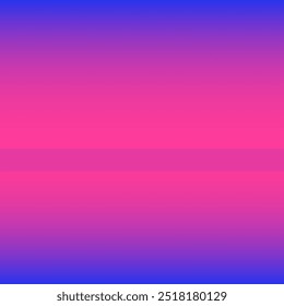 Pink to blue gradient. Soft color blend. Horizontal fade transition. Vector background.