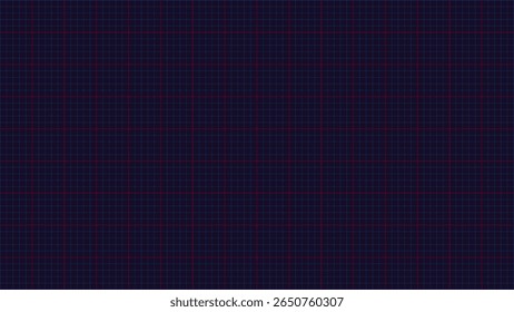 Pink and blue grid lines table pattern on dark purple background graphic illustration.