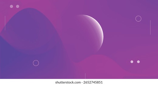 Pink and blue liquid background design. Vector illustration